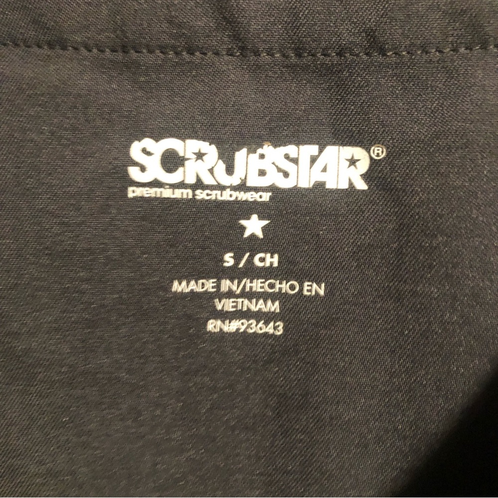 Scrubstar Scrub Top Size Small - Picture 3 of 5